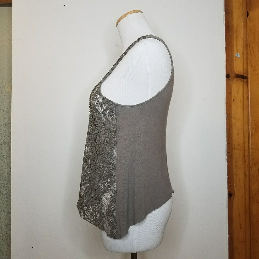 Top Shop Embellished Rhinestone Top - Picture 3 of 7